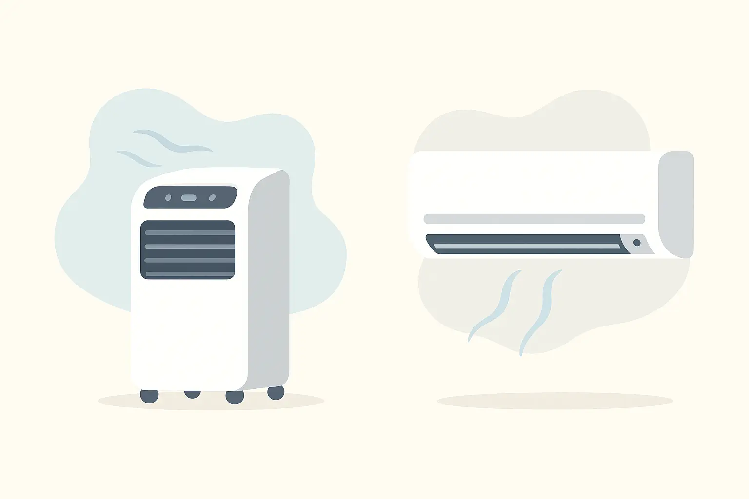 air con vs fan
